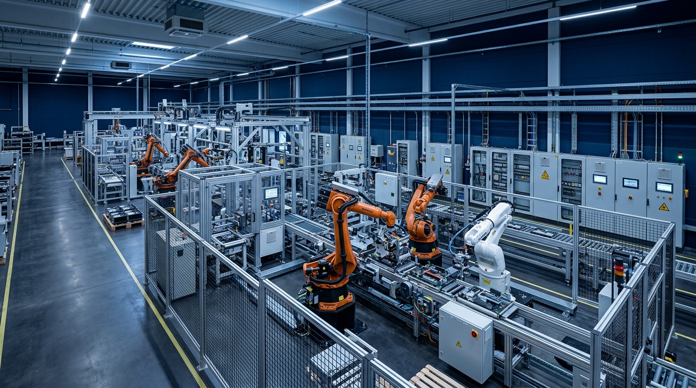 Modern Factory Floor